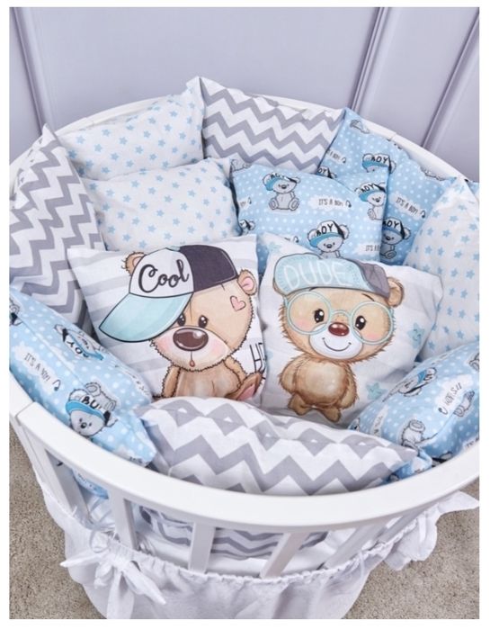 Бортики в кроватку