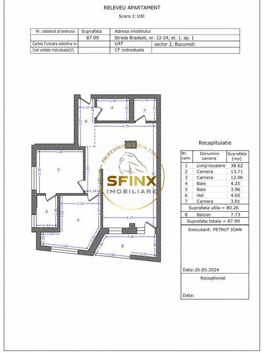 3 camere | Bloc boutique 2025 | Metrou Obor