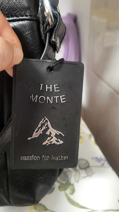 geantă nouă din piele