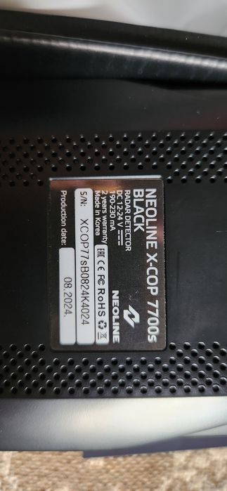 NEOLINE X-COP 7700 s Black