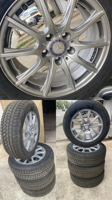 джанти с гуми за  mercedes 5х112 за w205