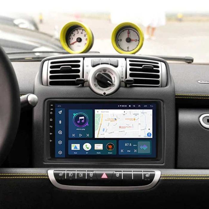 Smart ForTwo 2005-2010 Мултимедия Навигация Android