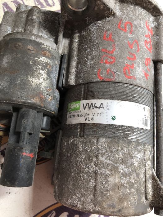 electromotor volkswagen golf 5 plus 1.9 motorina 2006