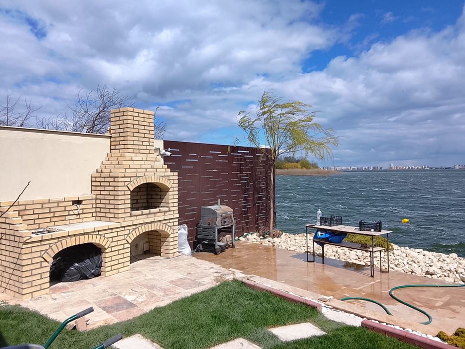 Gratare de gradina din caramida