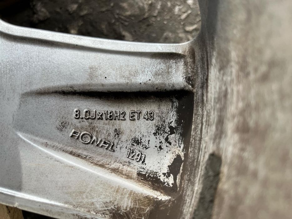 Джанти Ronal 1291 18'' Audi A4 A6 8e0601025ak 8j et43 5x112 ном 165