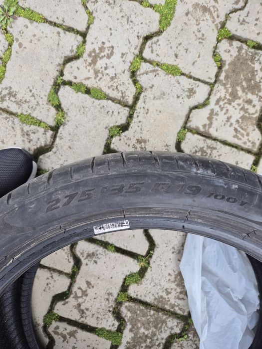 Vănd set cauciucuri anvelope vara 4 bucati pirelli pz4 ,245/40/19 ,275/35/19