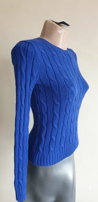 POLO Ralph Lauren Cable Pima Cotton  XS НОВО! ОРИГИНАЛ! Дамски Пуловер