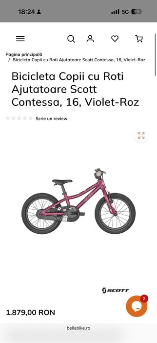 Bicileta Scott Contessa 16