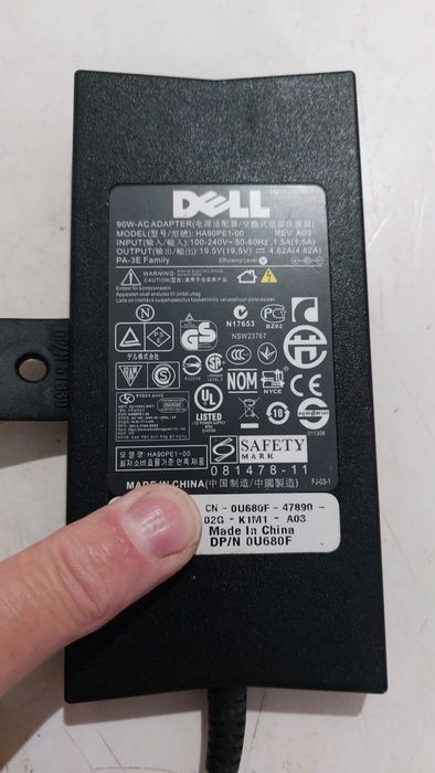alimentator laptop DELL