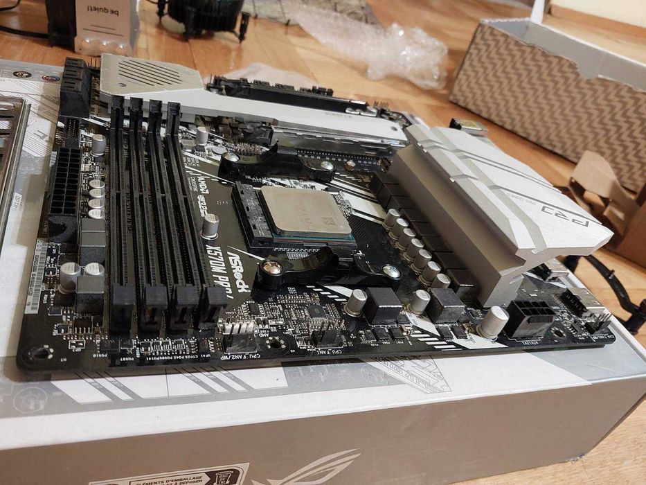 AMD Ryzen 5 5600X + AsRock X570M Pro4