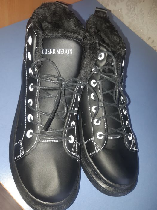 Весенние  меховые  полуботинки