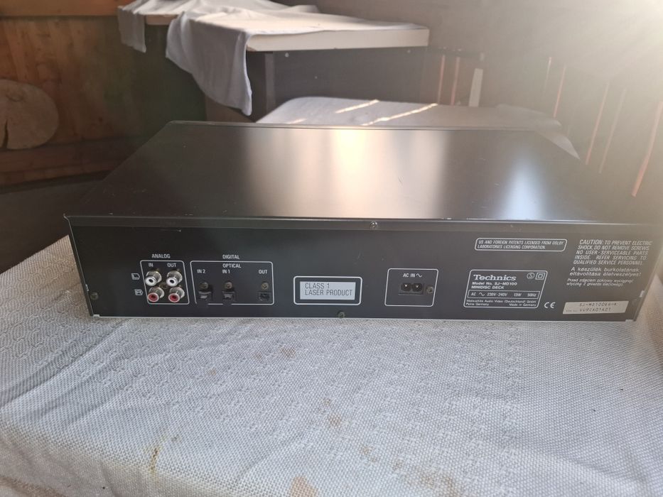 Minidisc technics MD 100
