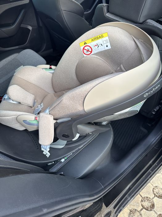 Столче за кола cybex cloud T i-size plus/ cozy beige/ гарация до 2028г