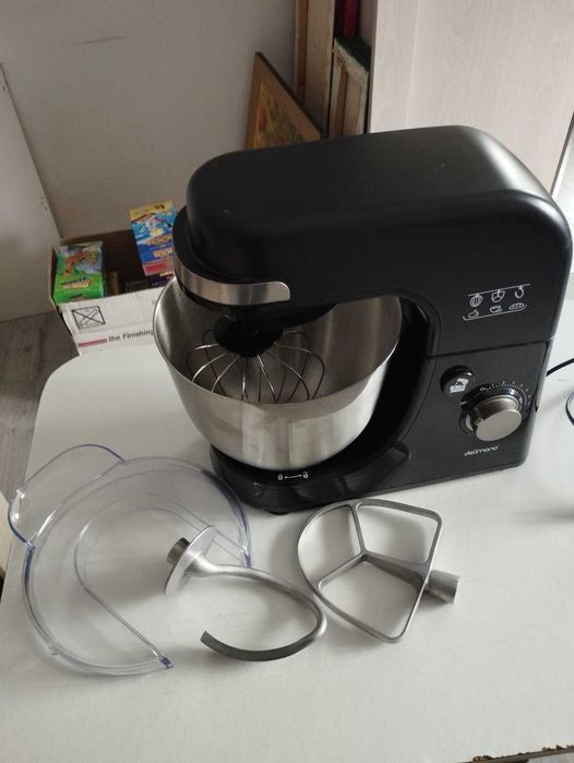 Mixer Planetar Delimano Astoria Black 300W - Bol Inox - În stare perfectă