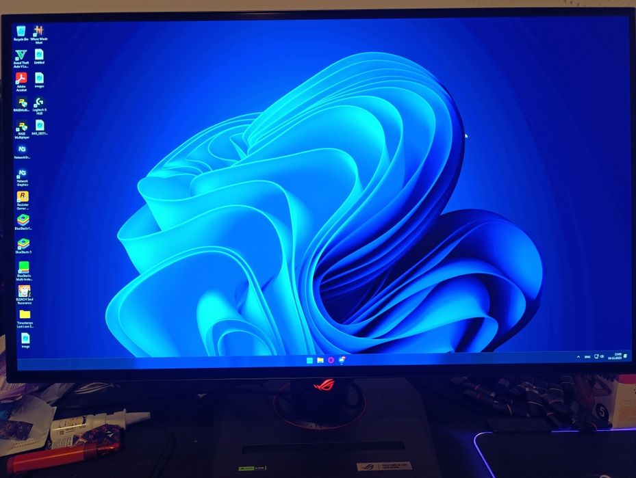 Monitor LED ASUS Gaming ROG Strix XG27AQDMG, 27" QHD OLED, 0.03 ms , 2