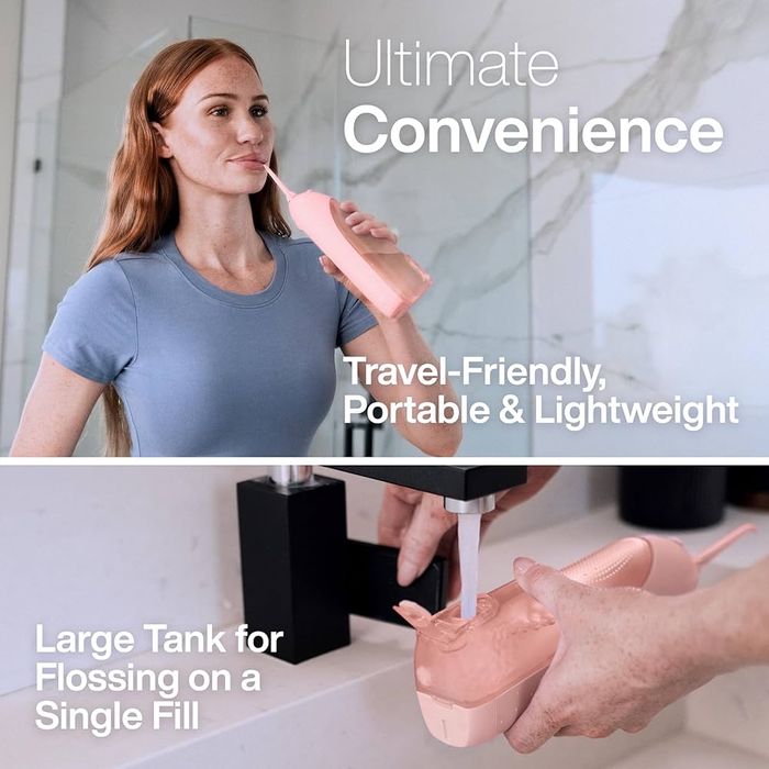 AquaSonic Icon Water Flosser (Blush - och pushti)