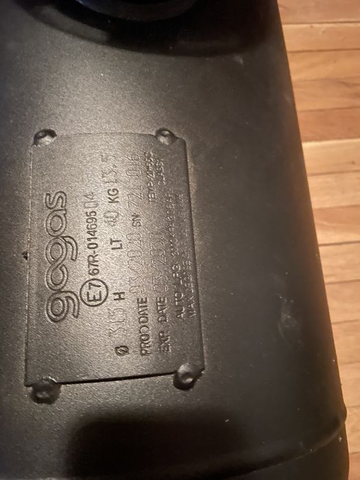 Газова бутилка Gagas 40L за кола