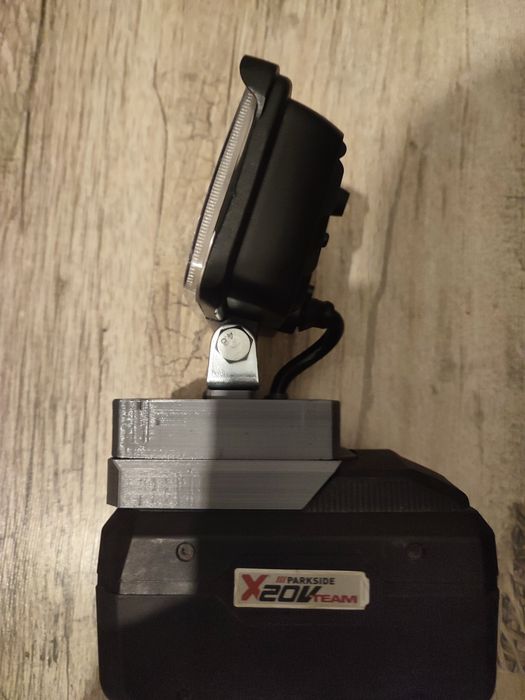 Lampa/lanterna pentru acumulator Parkside, Makita, Bosch, Dewalt,