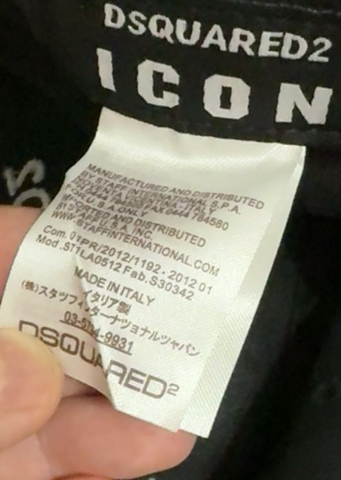 Șapcă Dsquared2 originală