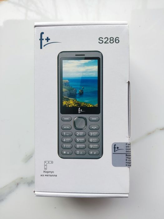Кнопкали телефон f+  S286 сотилади