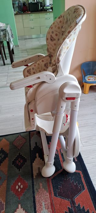 Детски стол за хранене 2 в 1 люлка