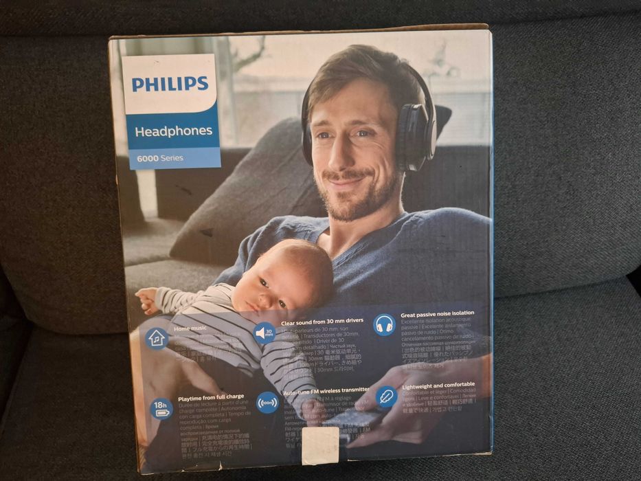 Wireless слушалки Philips TAH 6005 нови/неразопаковани