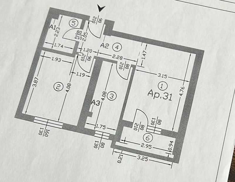 2 Camere mobilat/ utilat complet AC - Centrala proprie