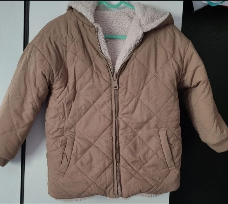 Geaca reversibila cu gluga Mărimea 110