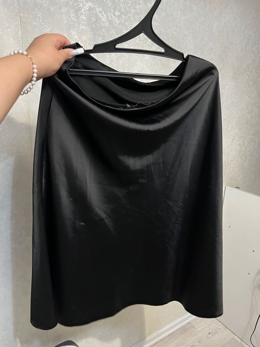 Юбка женская атласная