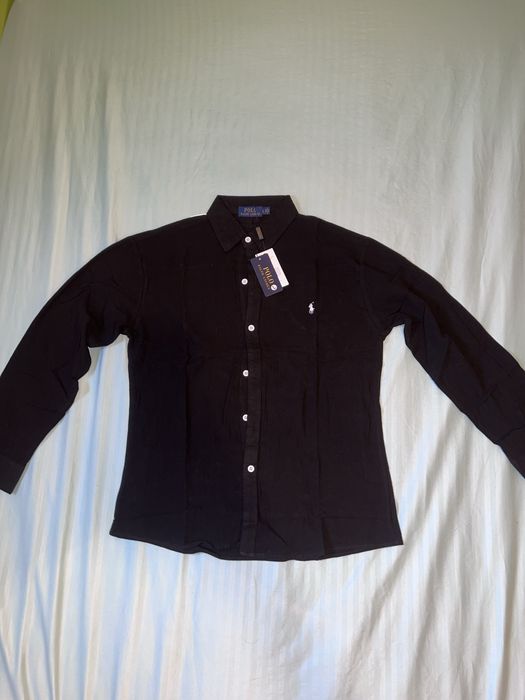 Camasi Polo alb/ negru Noi