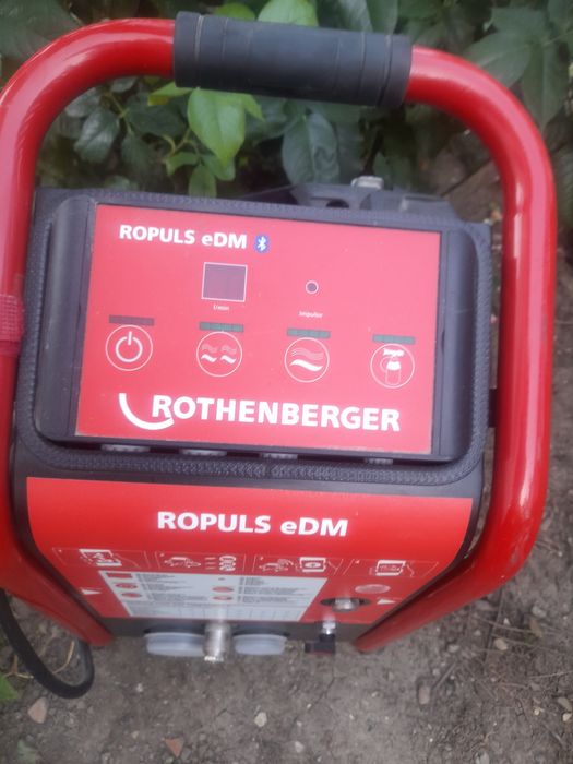 Kompresor,pompa curatat instalatii de caldura si sanitare Rothenberger eDM ca rems,ridgid,viega