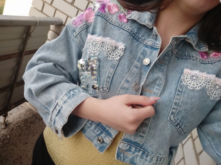 Срочно продам джинсовку...