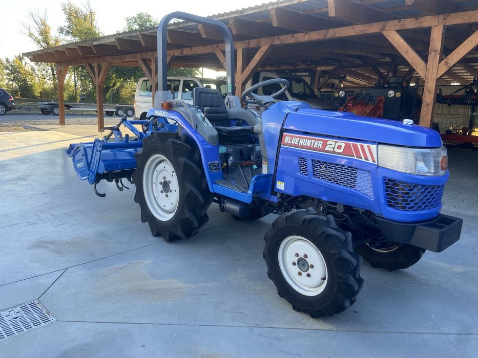 Tractor japonez Iseki Sial20, 20cp, 4x4, servo+ freza