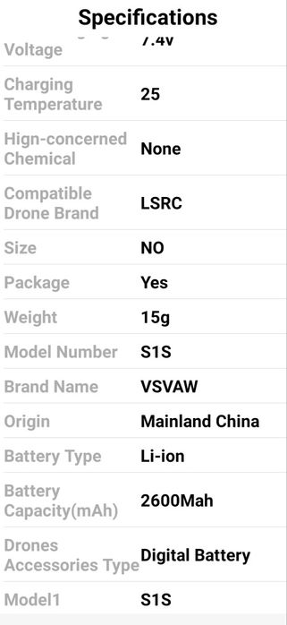 Батерия за този модел 2600mAh мини дрон професионална 8K HD камера