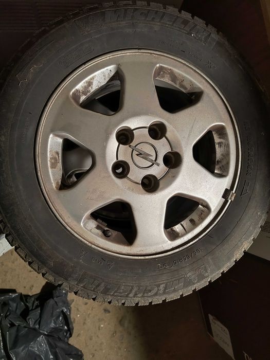 Алуминиеви джанти с гуми за Опел 15 цола
