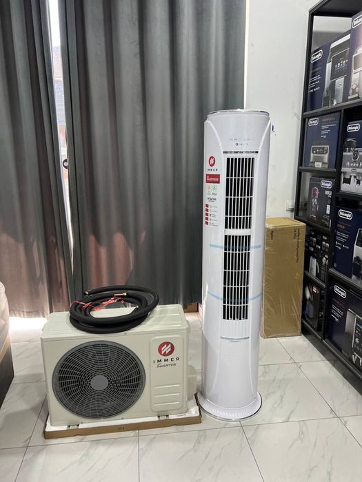 Акция Кондиционер Колонный TUNDRA IMMER 24 Dc Inverter Доставка Бонус