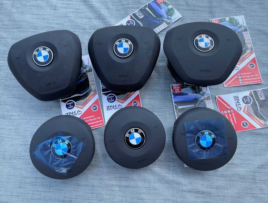 BMW F20 F21 F22 seria 1 / 2 kit airbag volan pasager plansa de bord