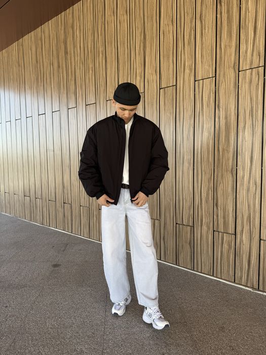 Куртка Бомбер черный весенний