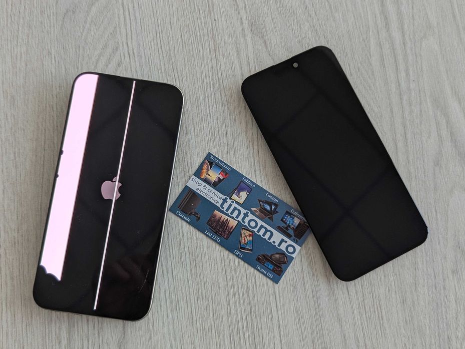 Display iPhone 16 15 11 12 13 14 MONTAJ GRATUIT Pro Max 7 8 7plus 8plus X XS