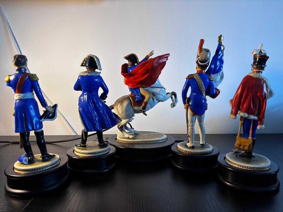 Set Figurine Porțelan Kaiser "Napoleon și Mareșalii Săi"