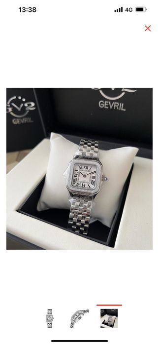 Часы Gevril Milan , с бриллиантами