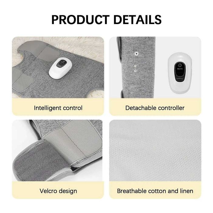 НОВО Преносима Лимфопреса с функция загряване АПАРАТ ЗА ЛИМФЕН ДРЕНАЖ