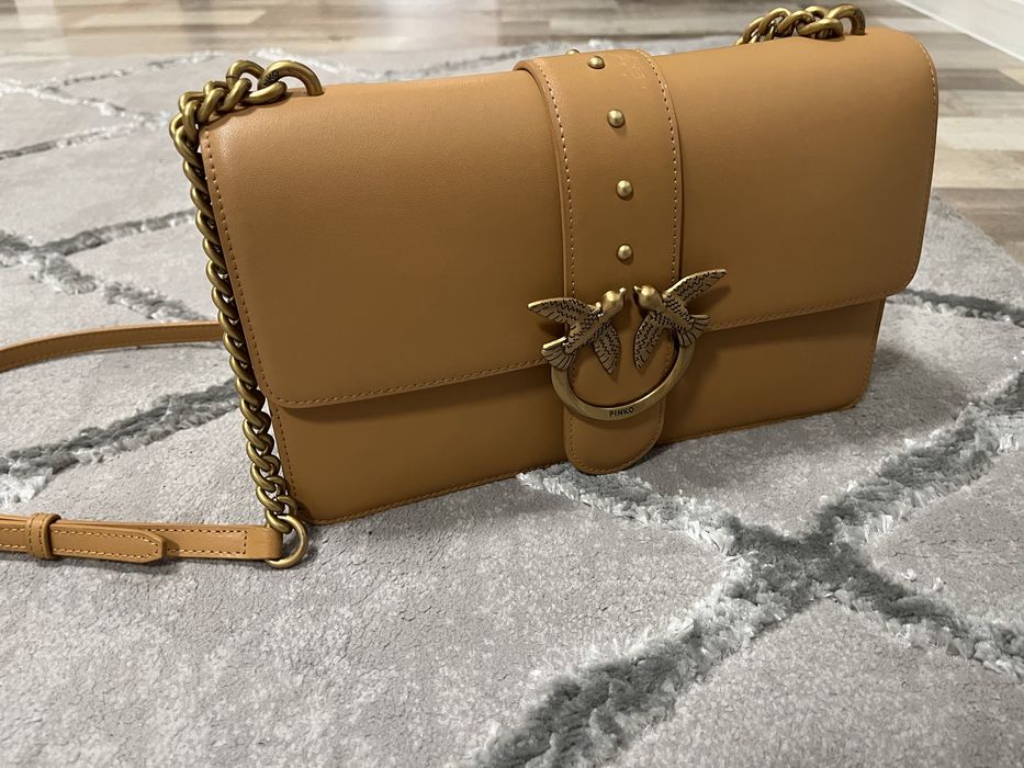 Дамска Чанта pinko в кафяво