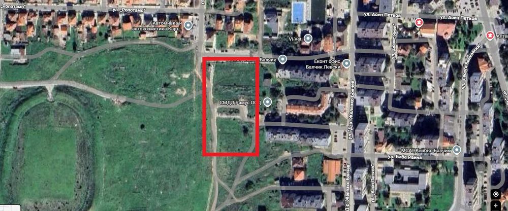 Парцели за жилищно строителство в гр. Балчик