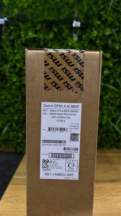 Msi catana 15 GF66