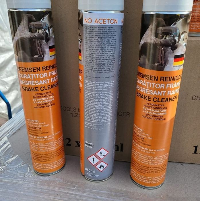 24 Spray curatat frane 850ml aprox 1L XXL.Germania-Jet lung.100% Profi