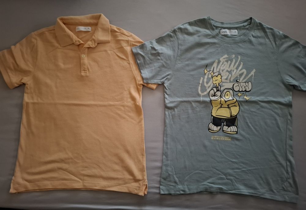 Zara тениски, H&M бермуди