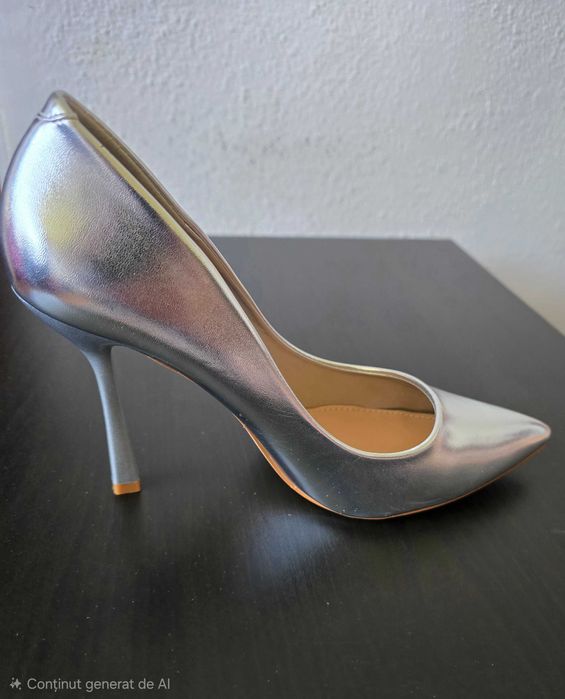 Pantofi stileto arginti