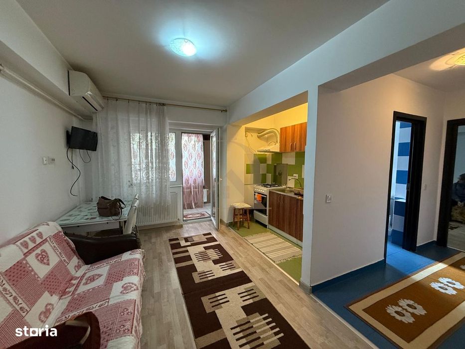 Pacurari - Alpha Bank , 2 camere ,etaj 1, loc de parcare