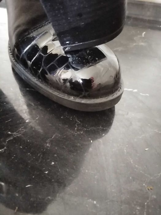 Cizme piele mărime 38 noi